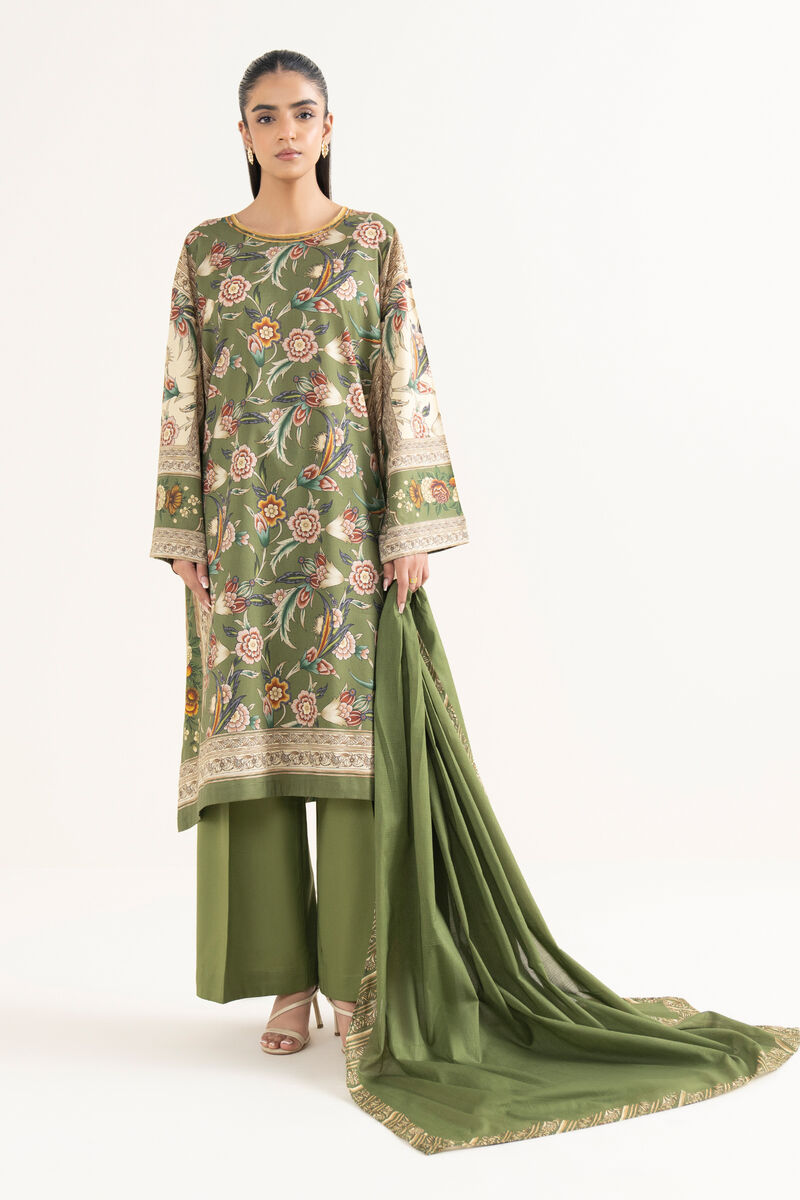 Printed Voile Dupatta