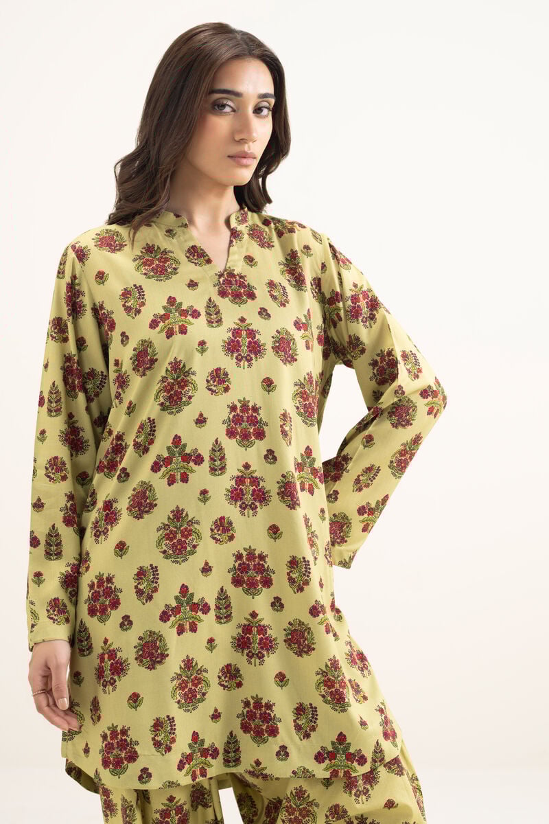 Printed Arabic Lawn Shirt