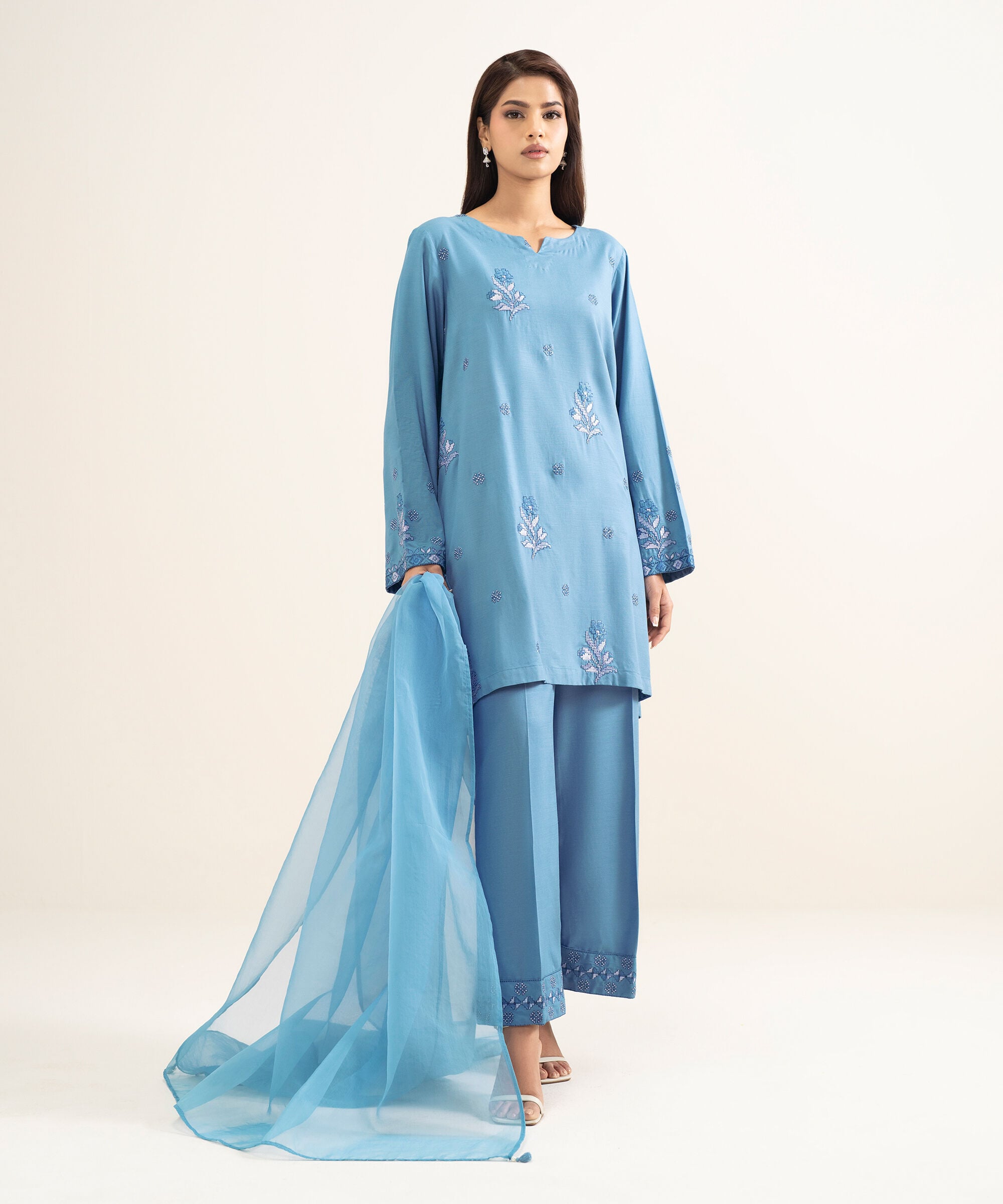 Solid Dupatta 3PSDW25V548D