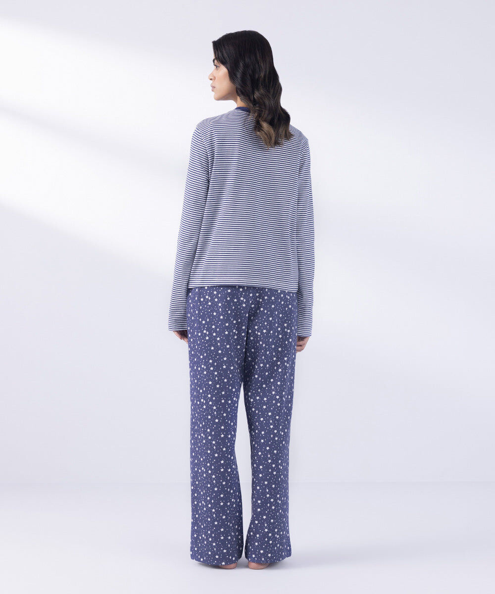 Woman - Blue Full Sleeve T-Shirt