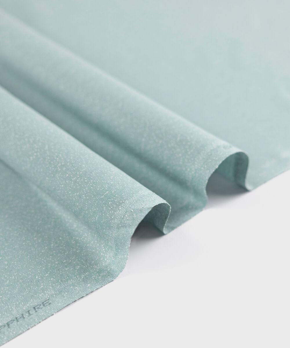 Men's Unstitched Two-Piece Luxury Pima Cotton Sea Green Suit.