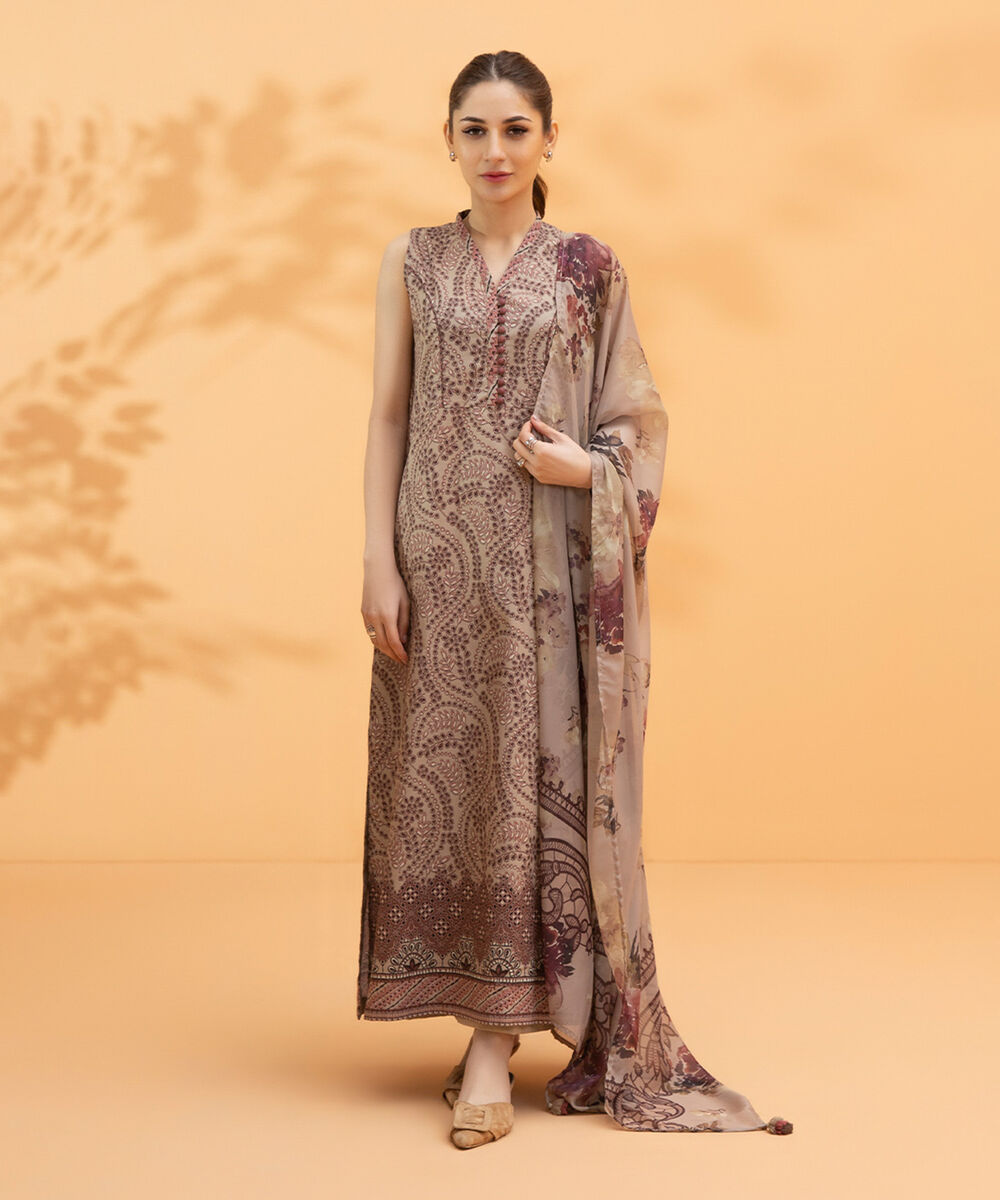 Ladies Unstitched 002DDY23V111 Sapphire PK