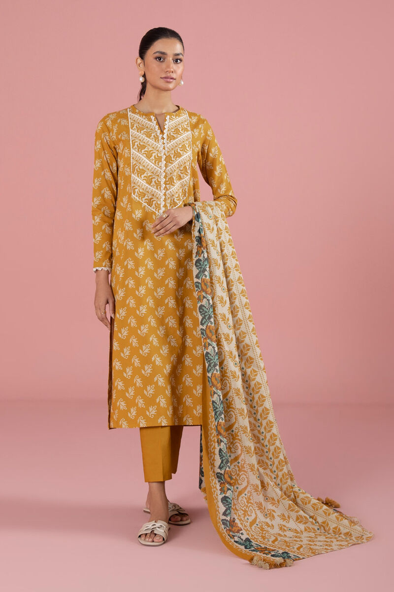 3 Piece - Printed Lawn Suit