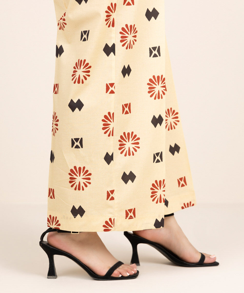 Women's RTW Cambric Multi Printed Culottes