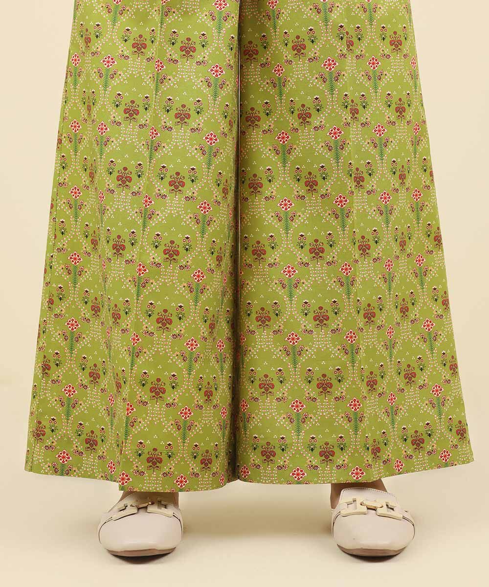 Women's Pret Cambric Multi Printed Culottes