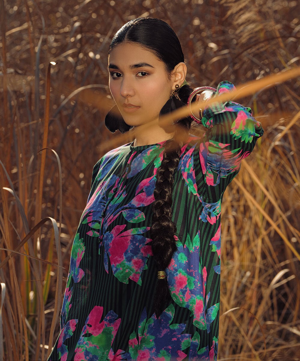Woman - Multi Printed Lawn Shirt