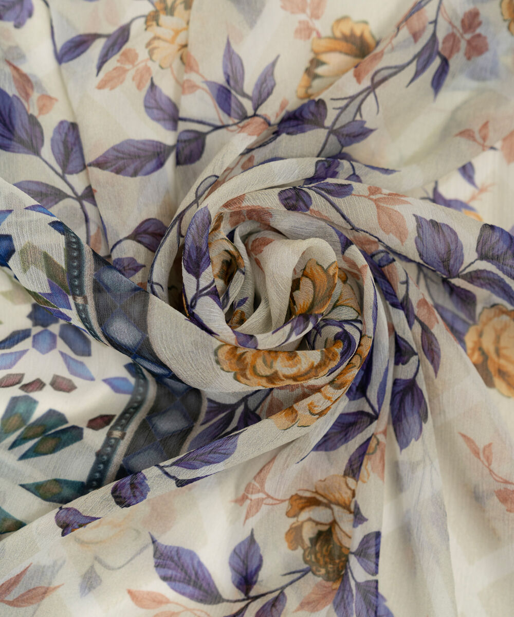 Blended Chiffon Printed Dupatta