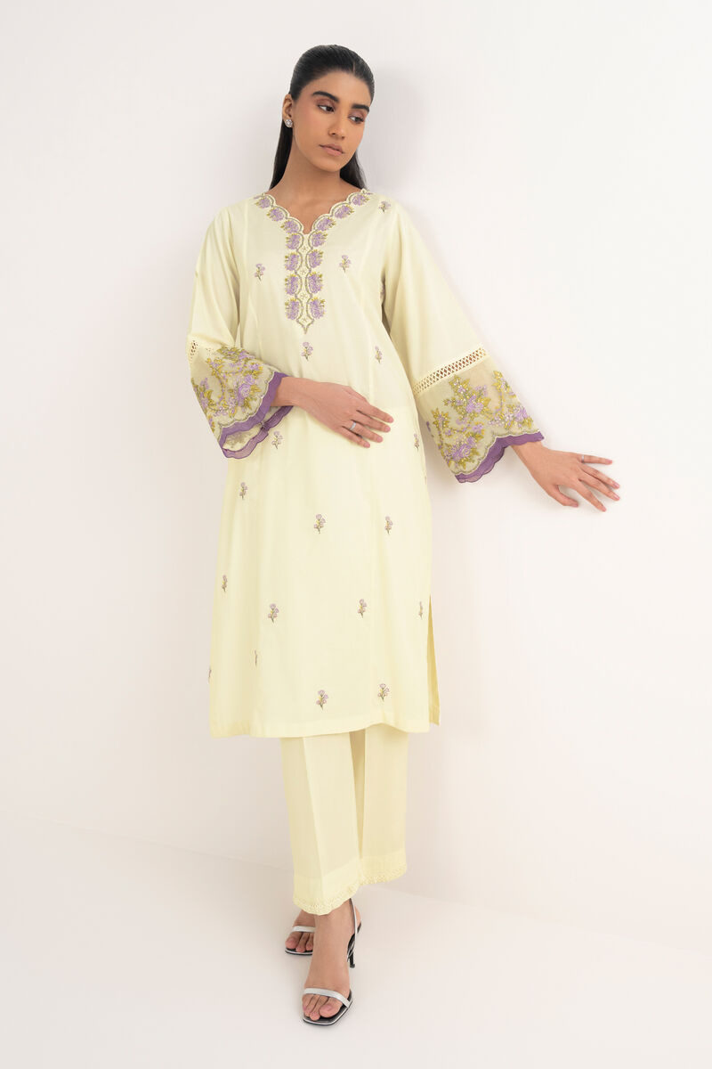 Embroidered Cotton Viscose Shirt