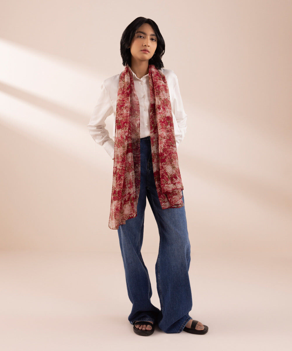 Printed West Scarf SCF01653