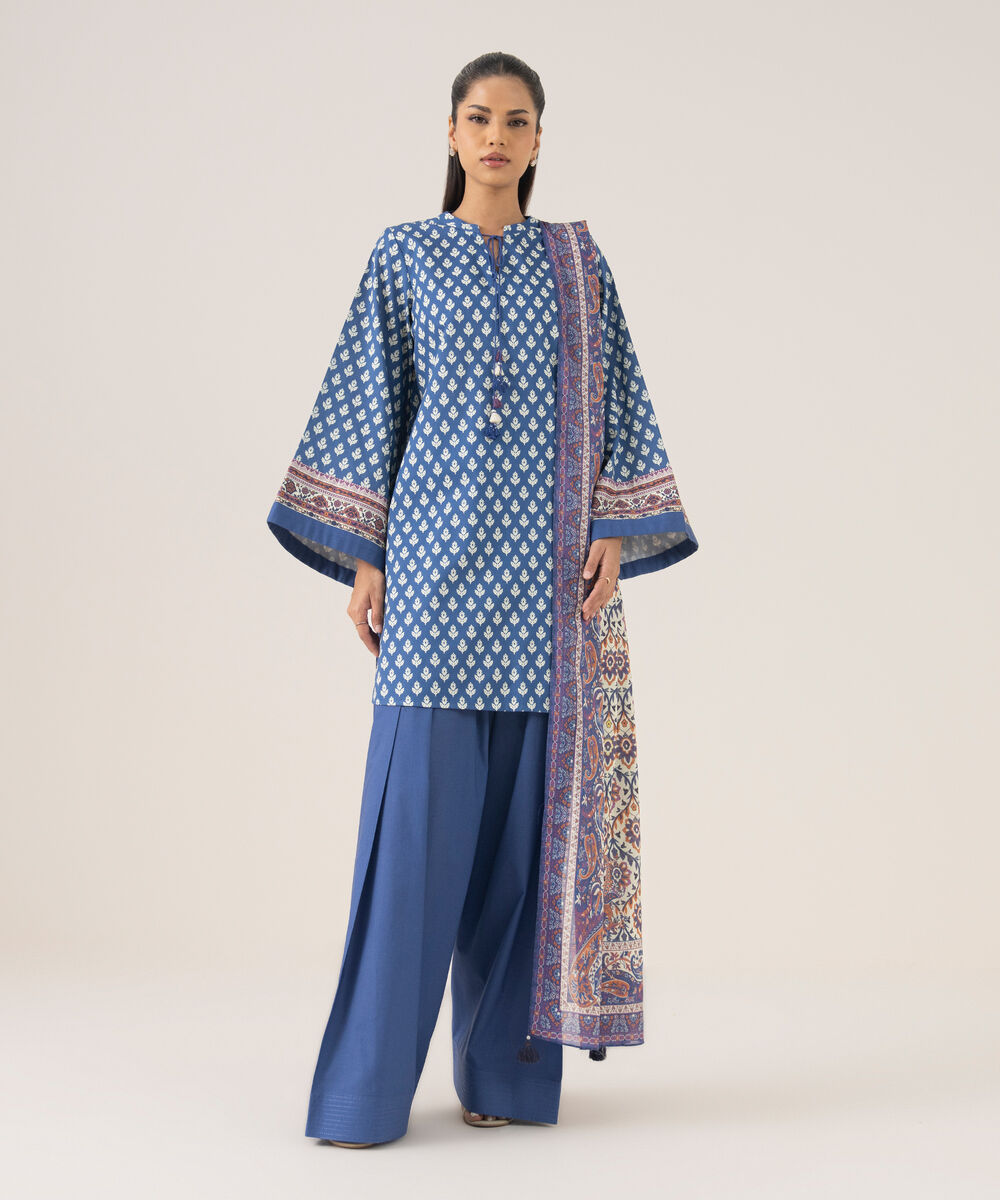 Unstitched 3 PC 0U3PDY25V570 Sapphire PK