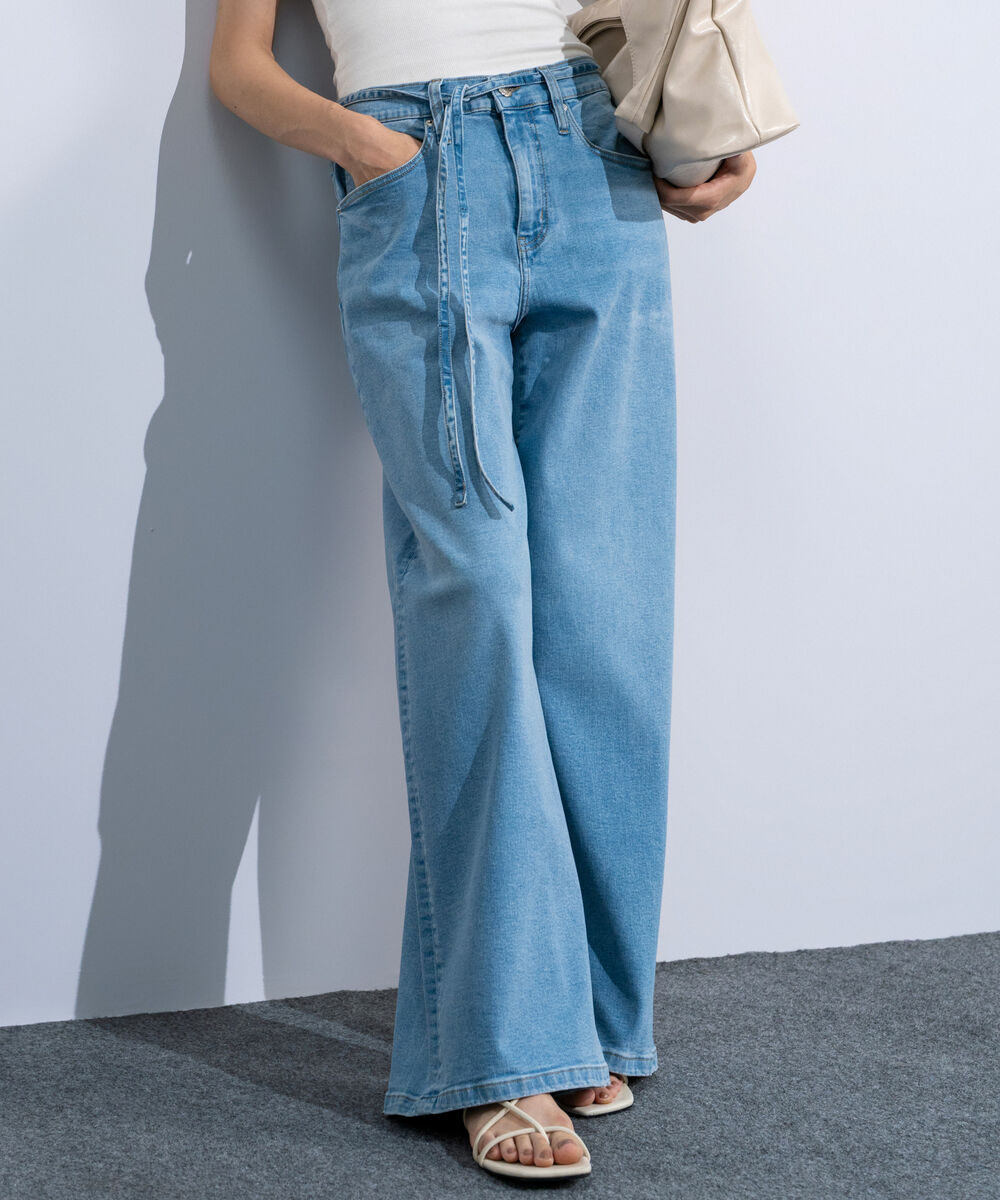 Women's Light Wash Baggy Loose Jeans