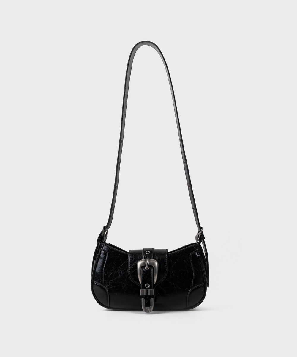 Women's Black Shoulder Bag