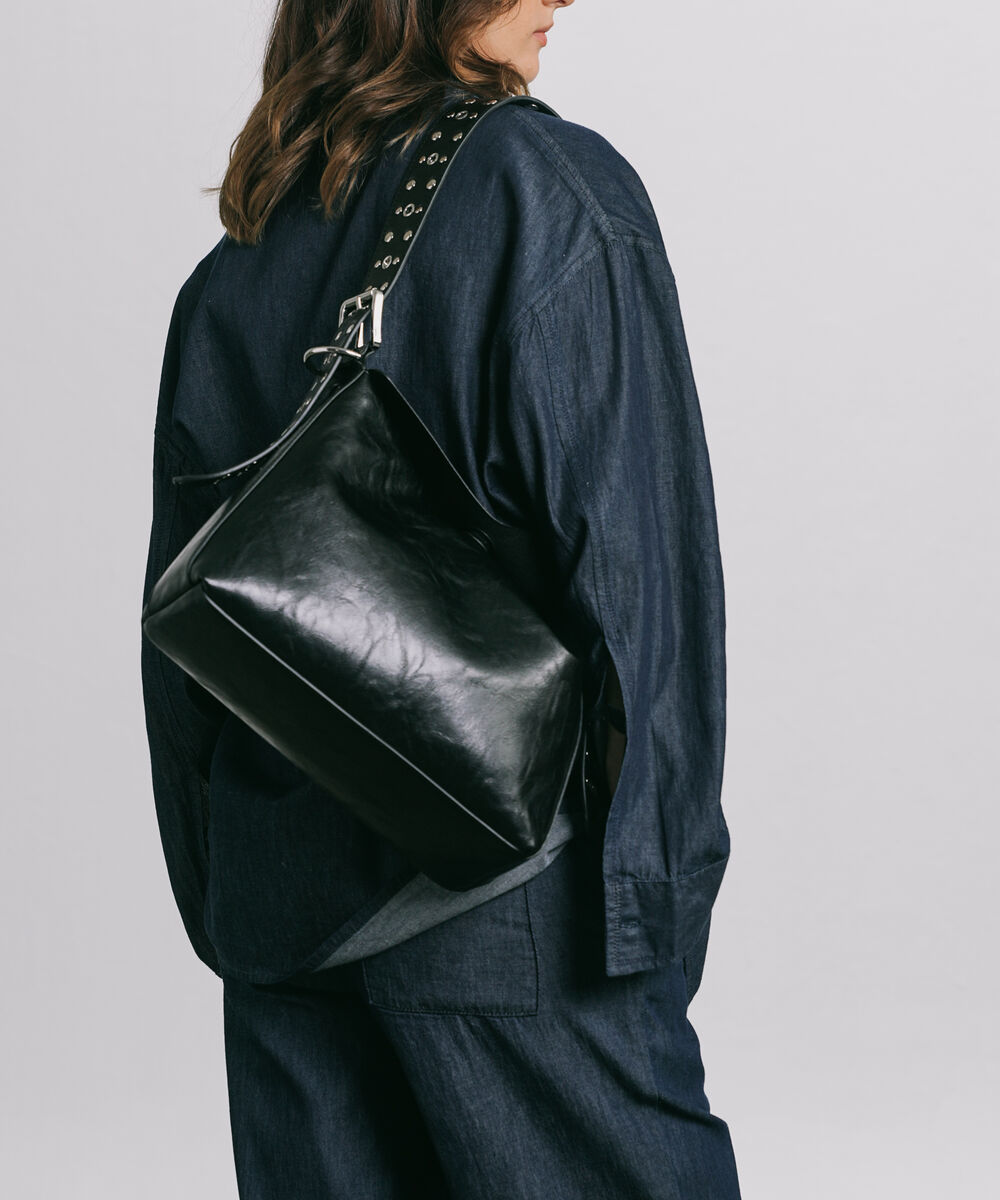 Women's Black Shoulder Bag