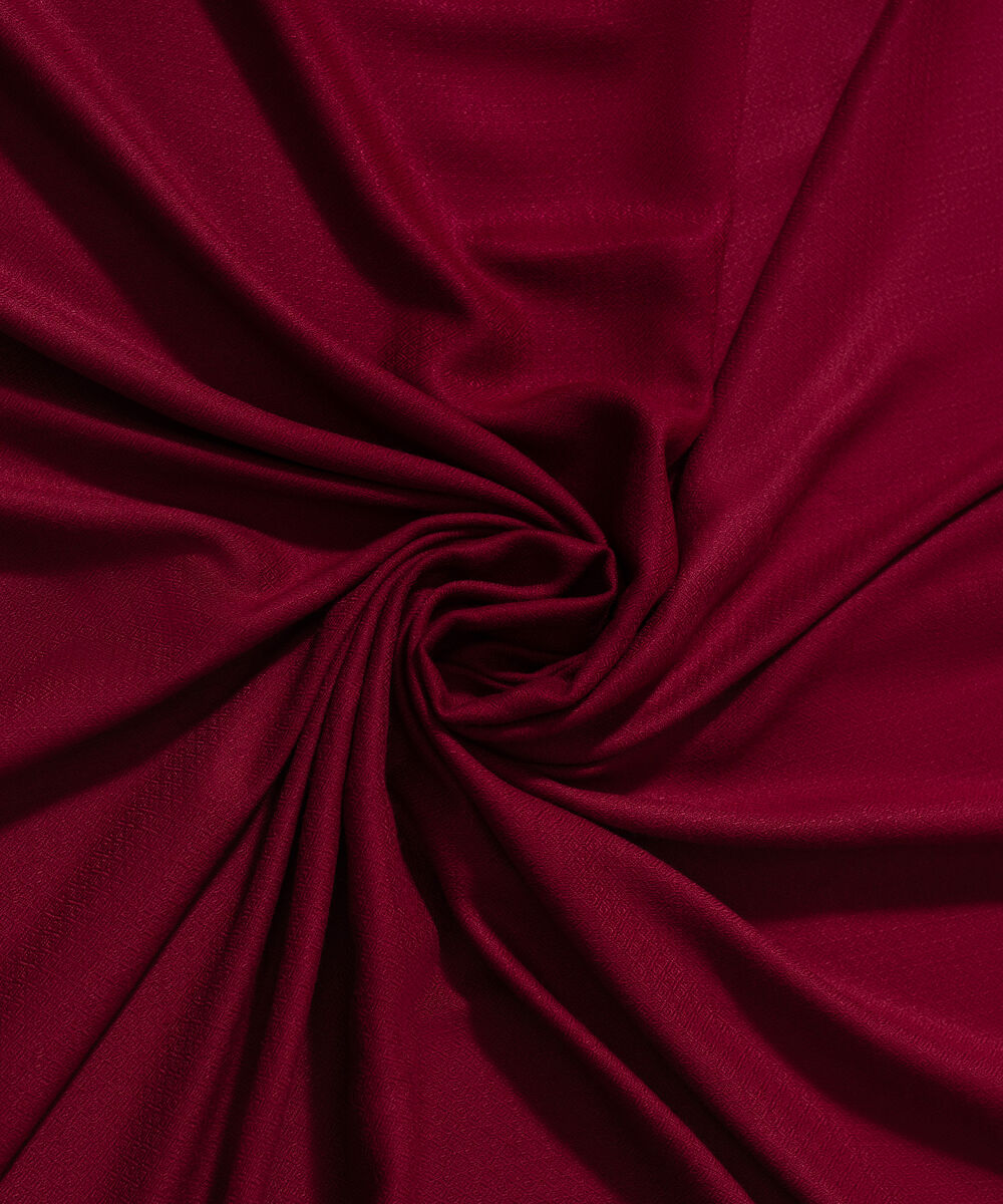 Women's RTW Poly Viscose Solid Plum Shawl