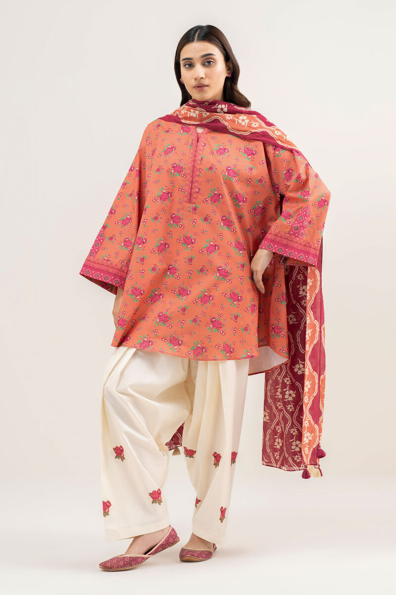 2 Piece - Printed Lawn Suit