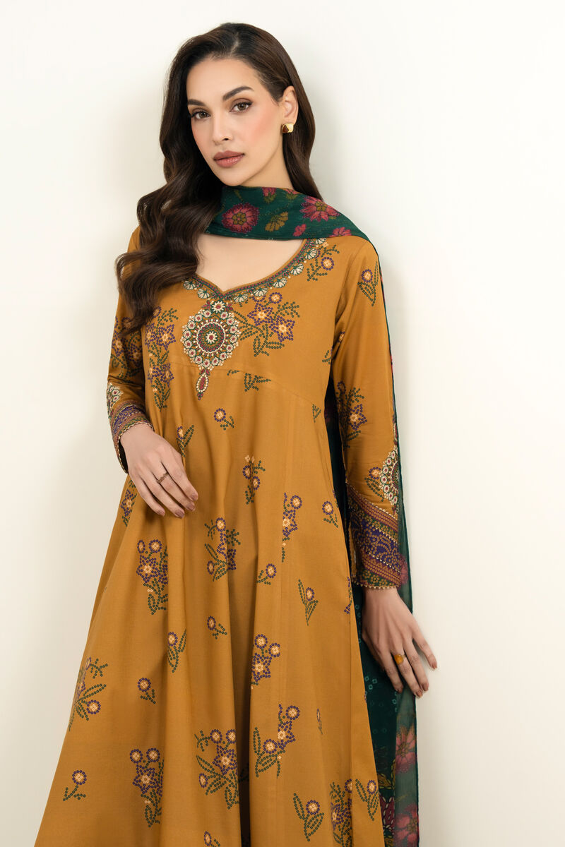 3 Piece - Embroidered Lawn Suit