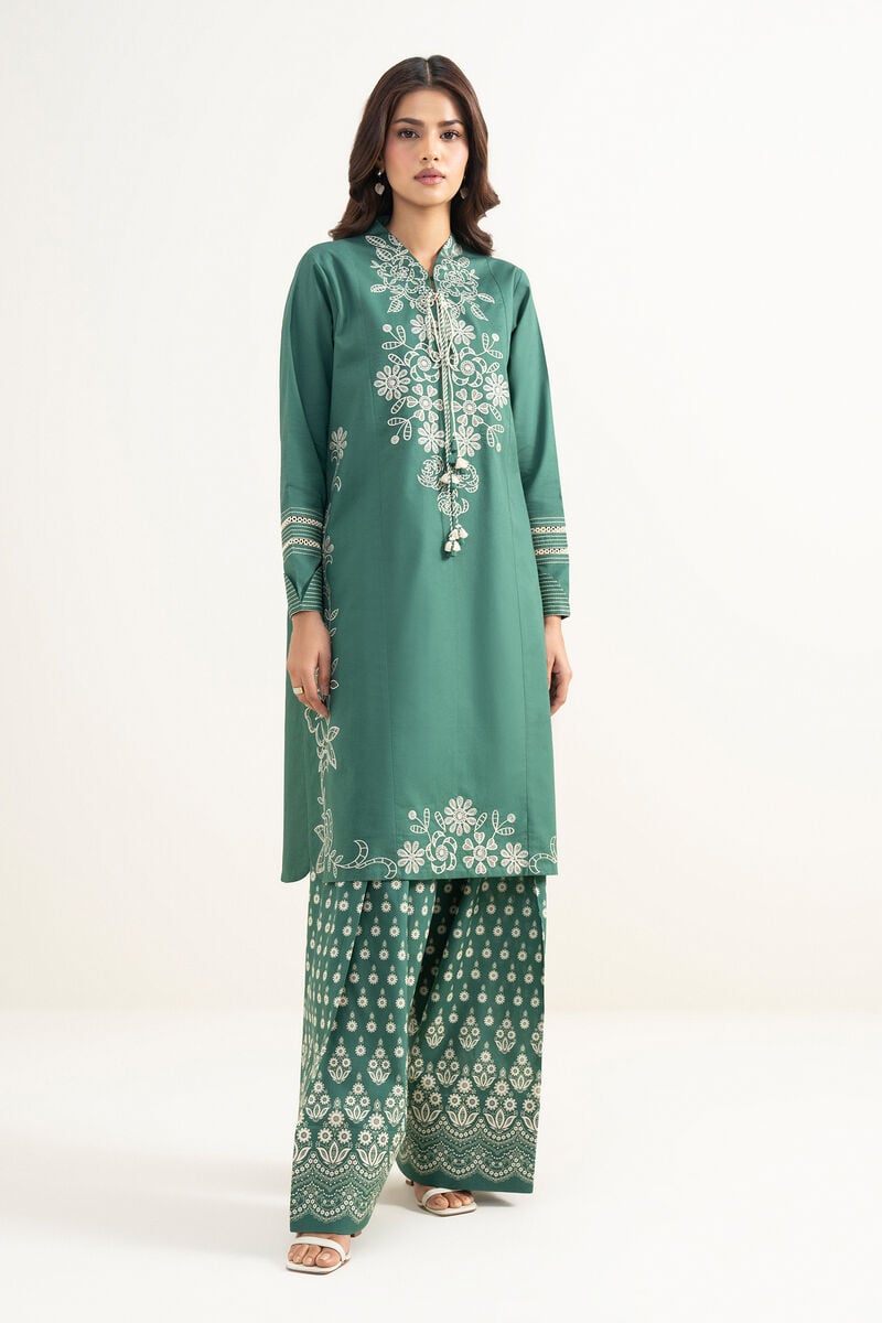 2 Piece - Embroidered Lawn Suit