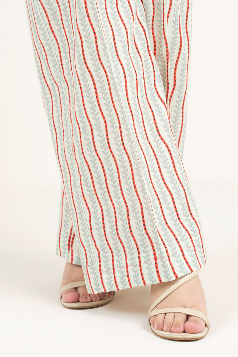 Printed Crosshatch Culottes