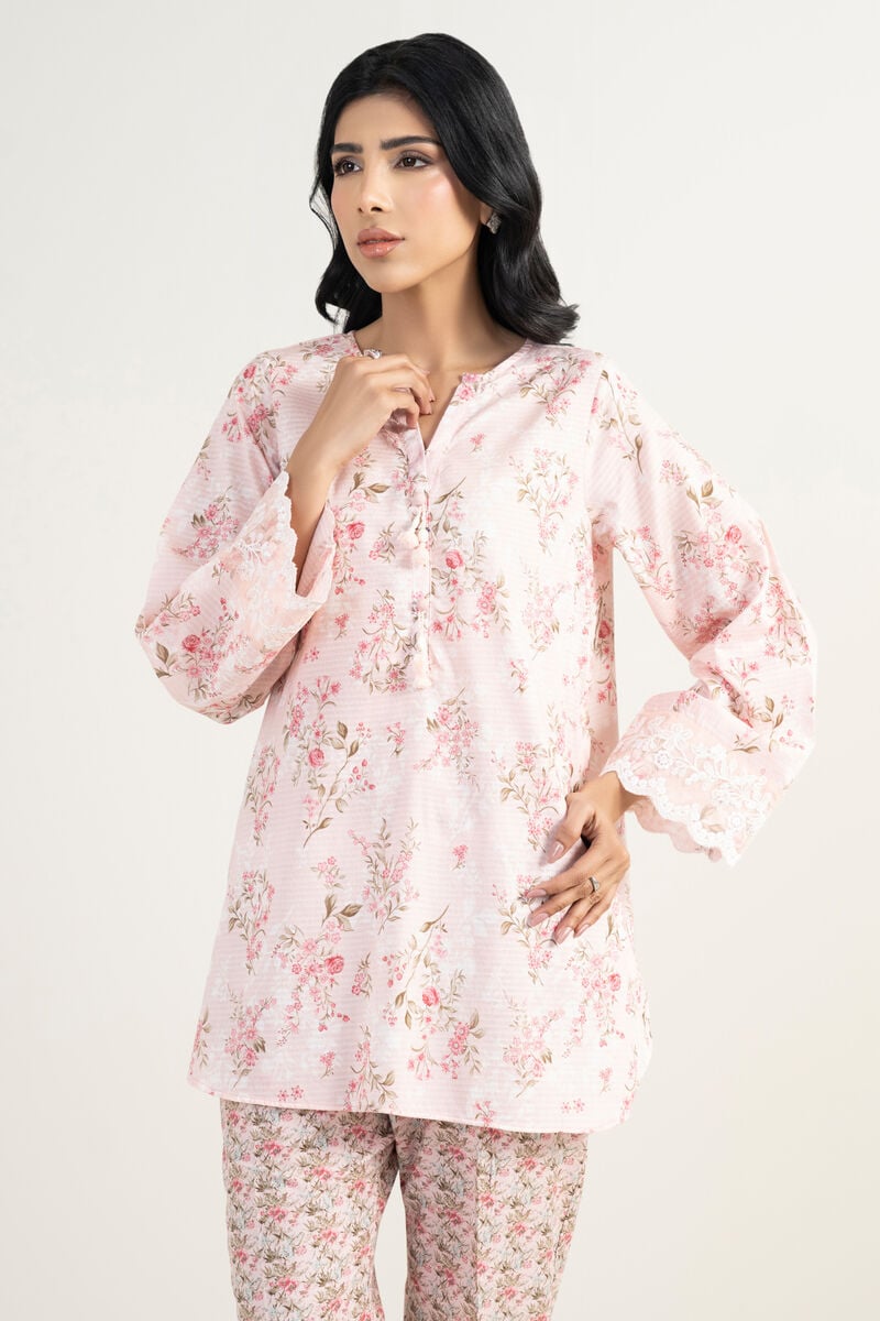 Embroidered Dobby Shirt