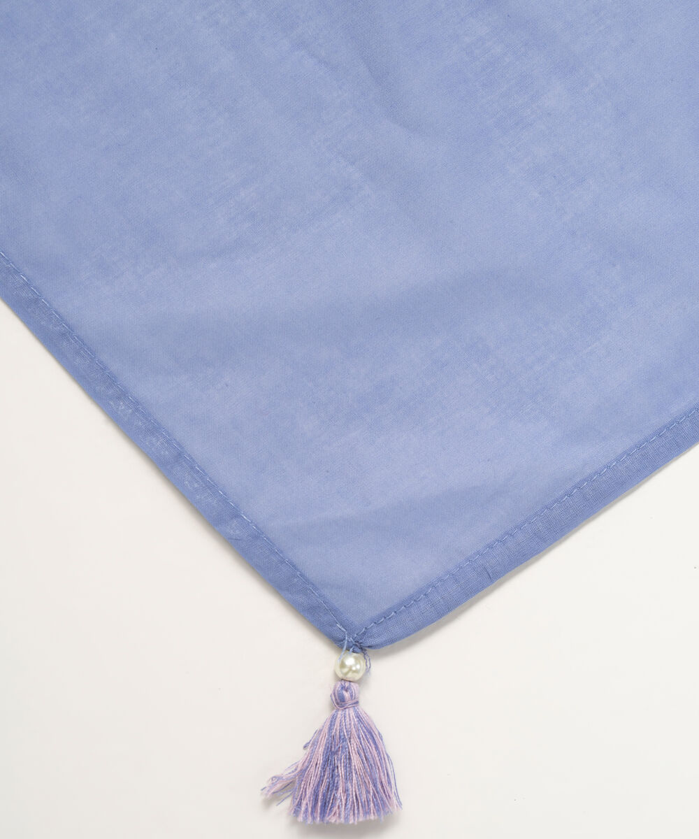 Lawn Solid Purple Dupatta