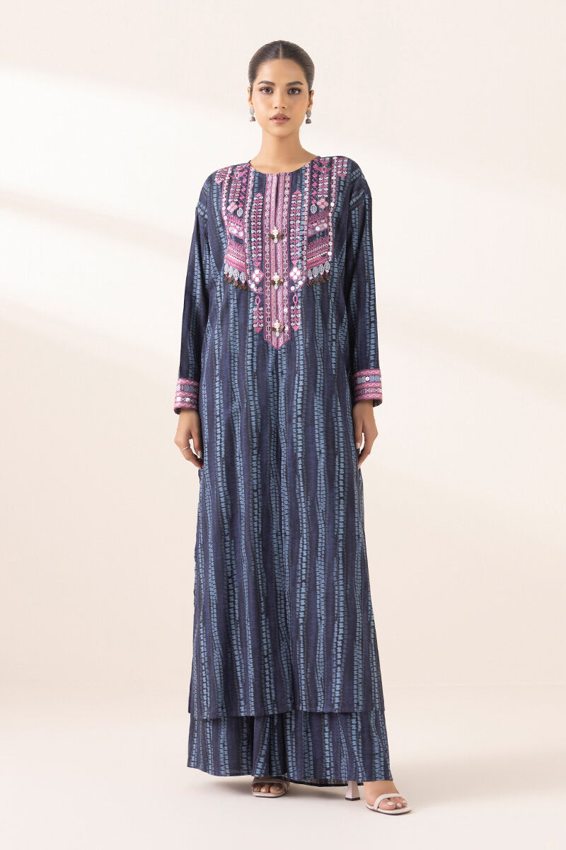 Embroidered Cotton Viscose Shirt