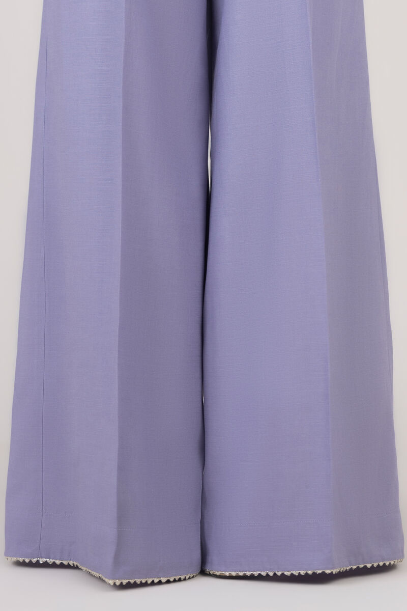 Cotton Viscose Flared Pants
