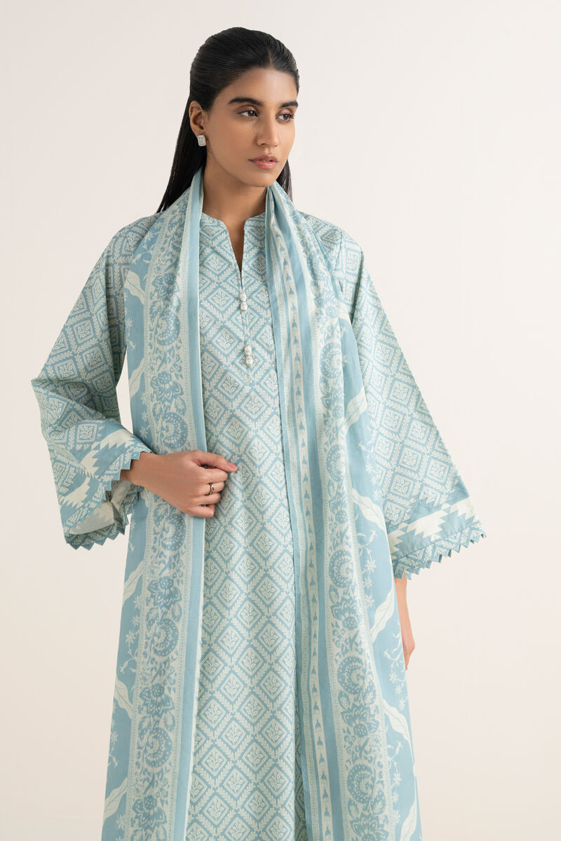 2 Piece - Printed Lawn Suit
