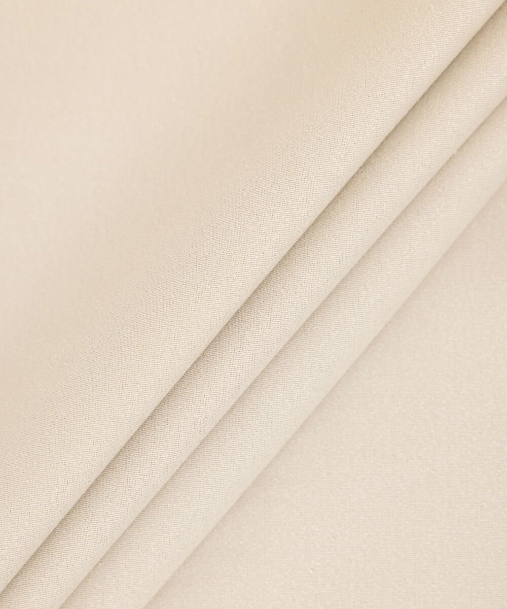 Men's Unstitched 2-Piece Premium Ayudia Beige Suit