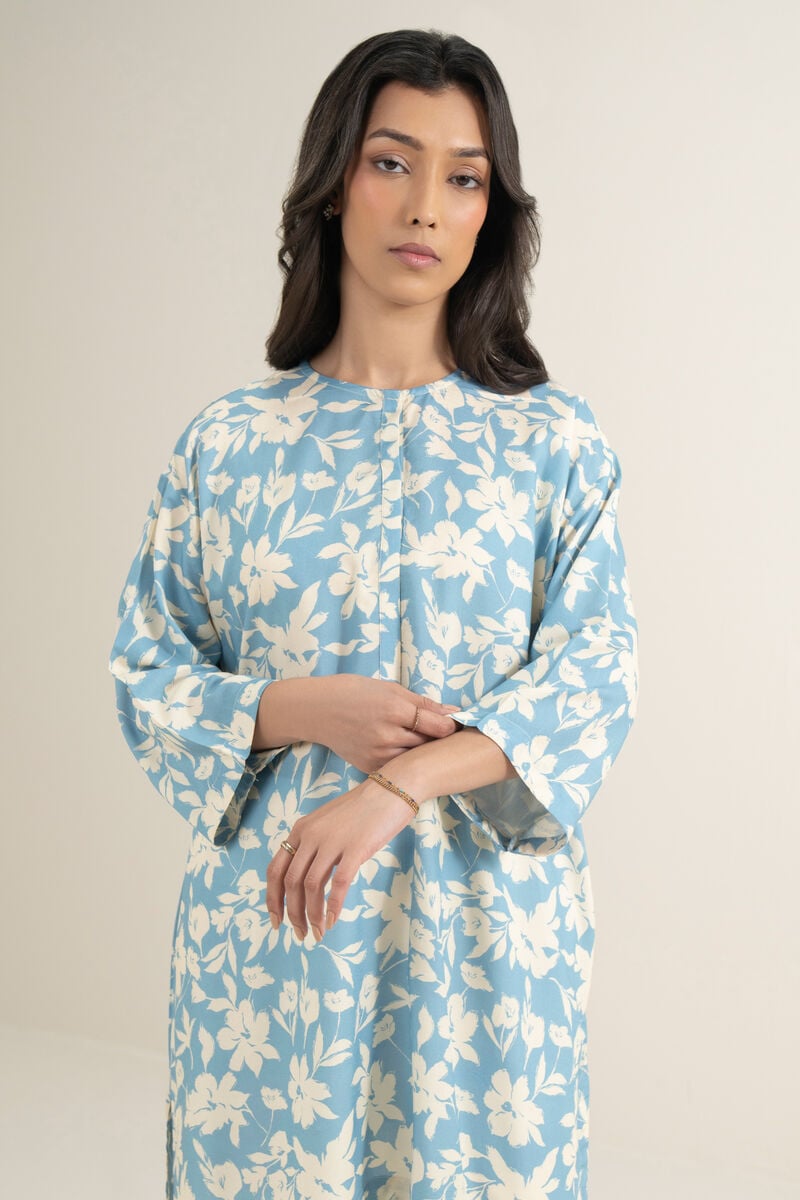 Printed Arabic Cambric Shirt