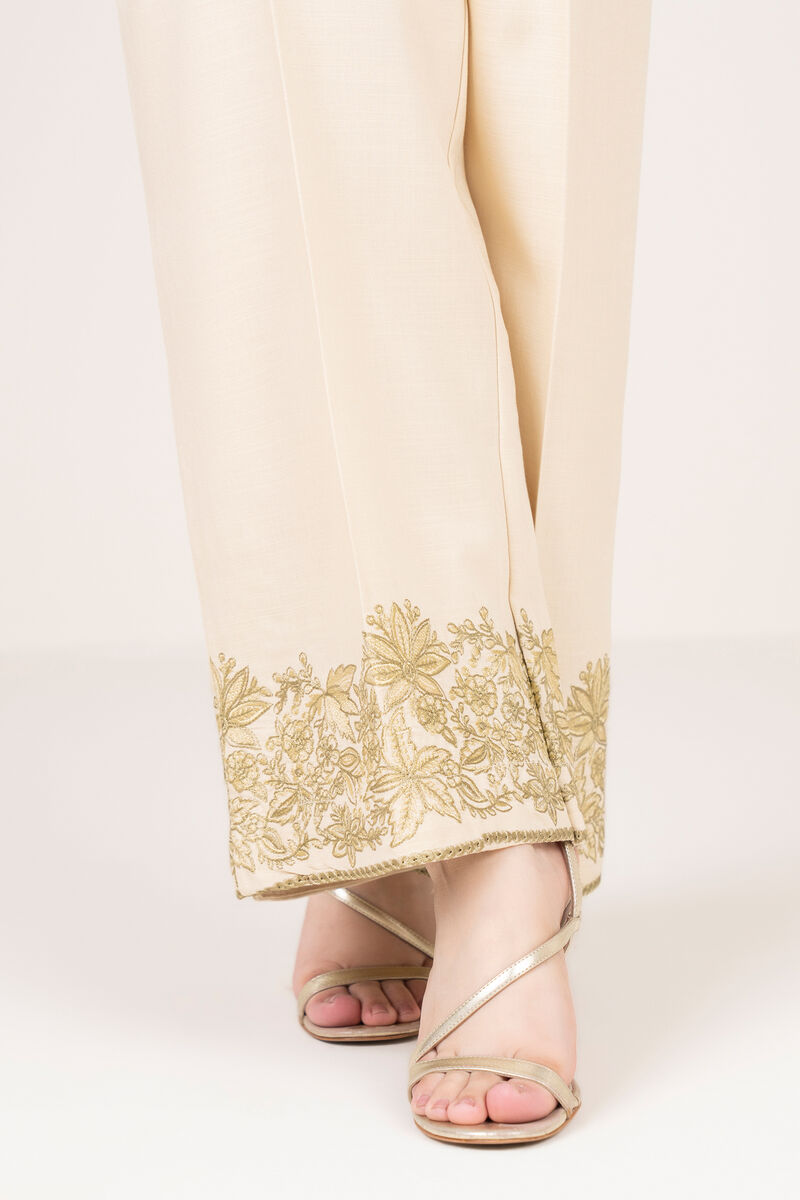 Embroidered Cotton Viscose Culottes