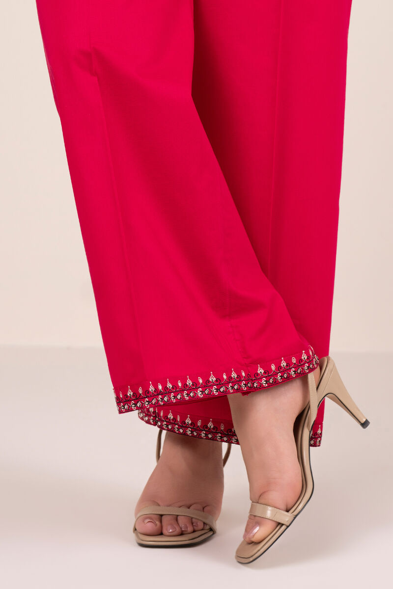 Embroidered Cambric Culottes