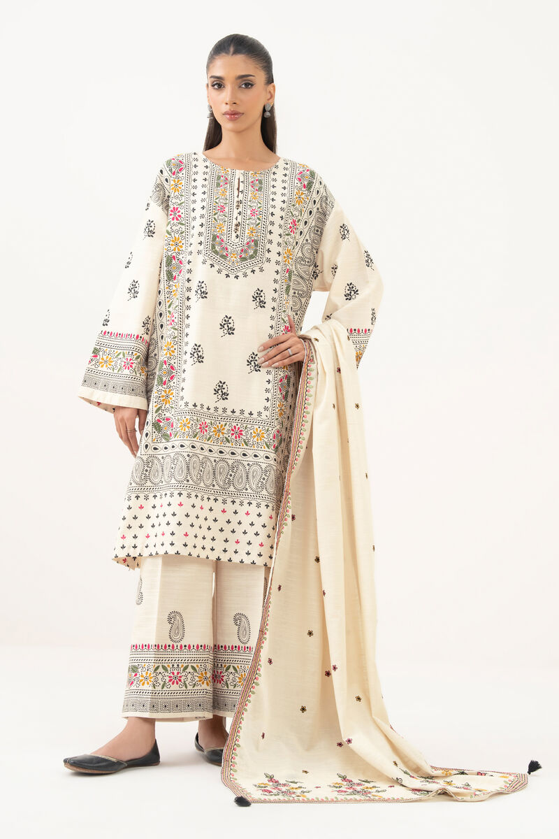 Embroidered Voile Dupatta