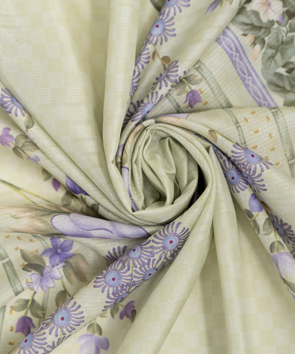 Tussar Silk Manaar Printed Dupatta