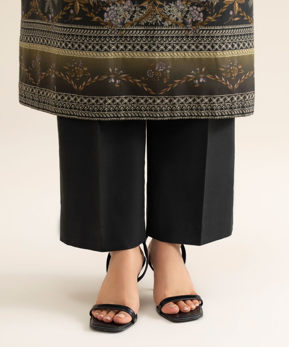 Women's Unstitched Cotton Printed Multi 3 Piece Suit