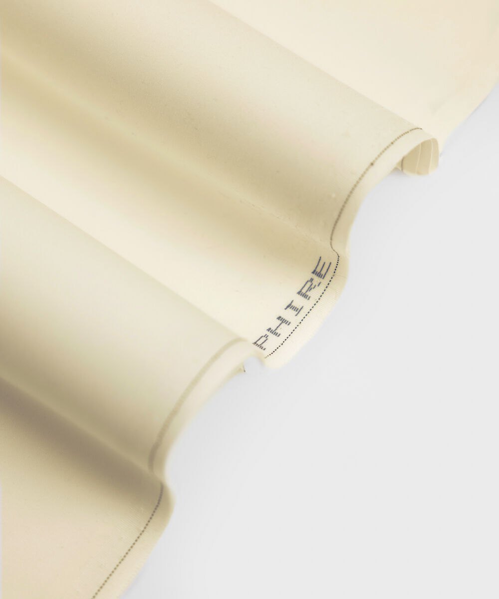 Men's Unstitched Two-Piece Refined Wash and Wear Off White Suit.