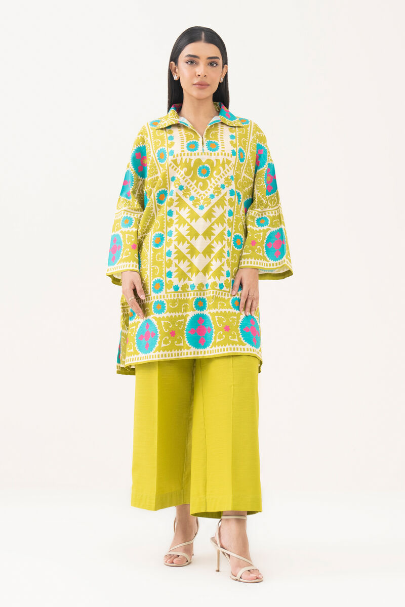 Printed Light Khaddar Shirt