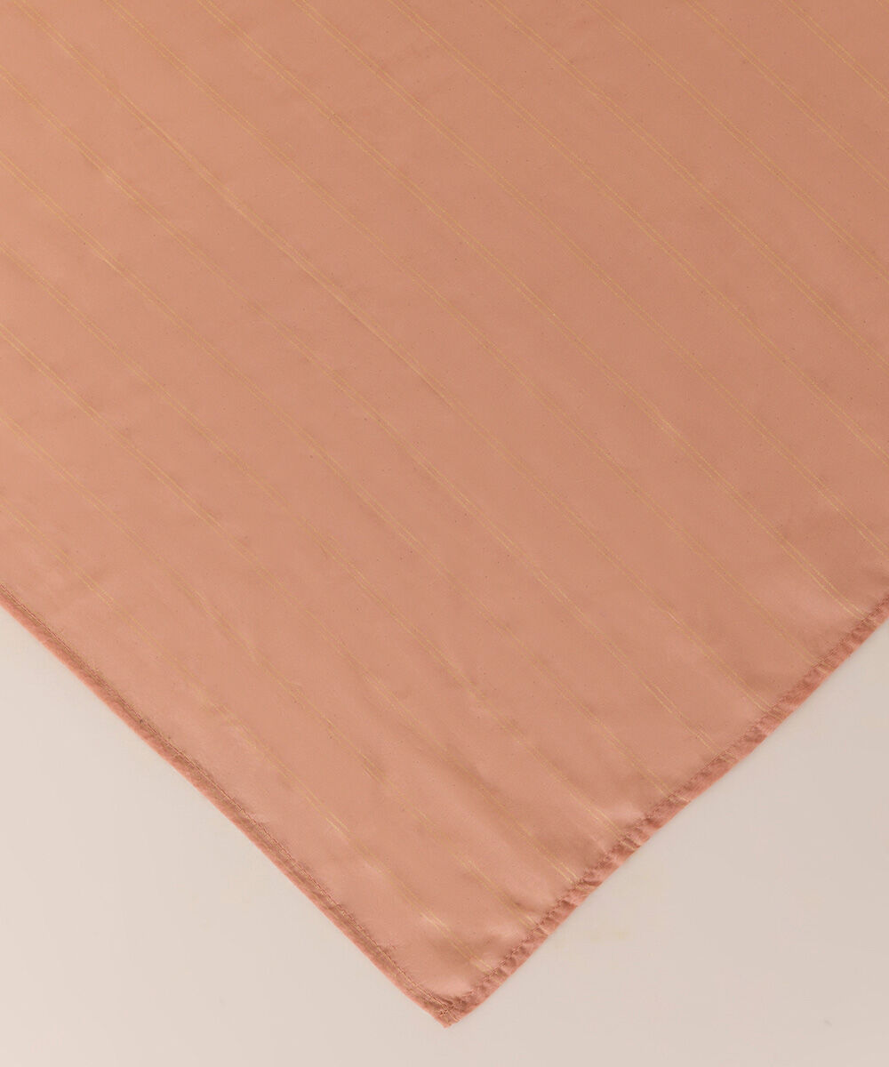 Zari Voile Pink Solid Dupatta