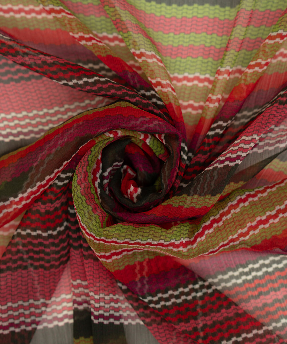 Women's Blended Chiffon Multi Printed Dupatta