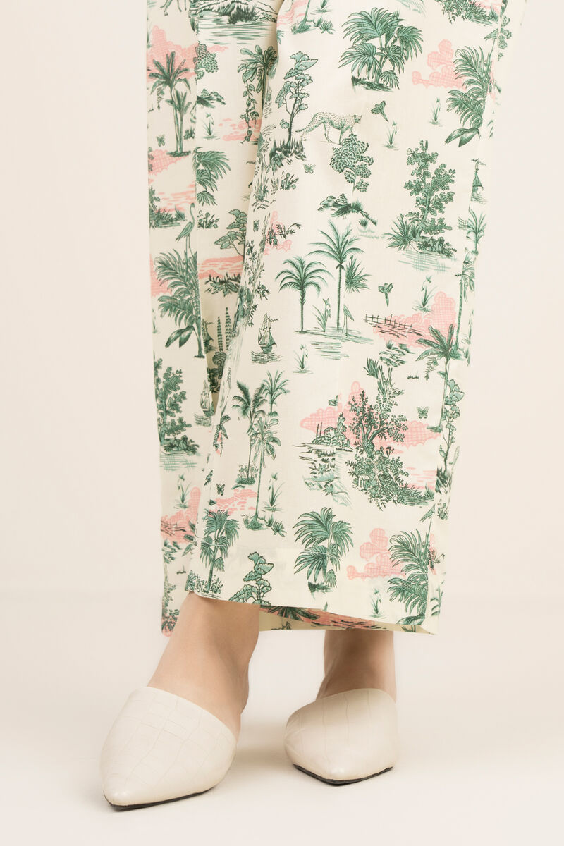 Printed Cotton Viscose Culottes