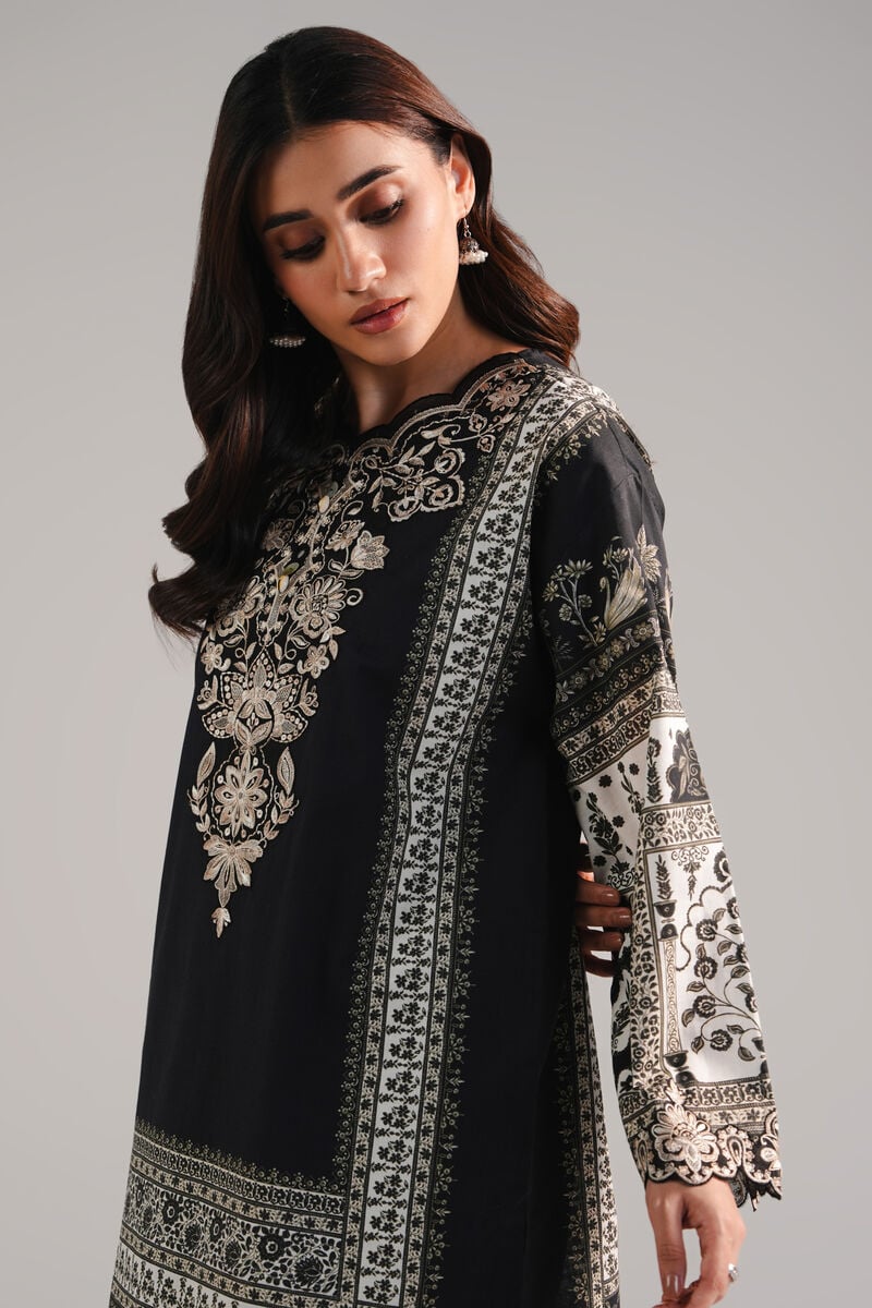 Embroidered Cambric Shirt