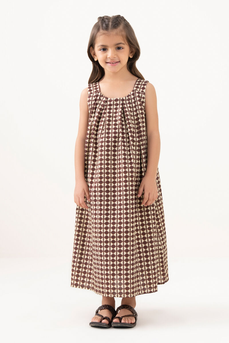 Printed Light Khaddar Dress