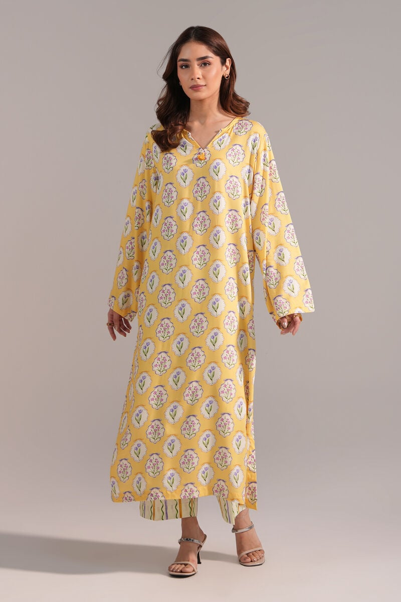 Printed Arabic Lawn Shirt