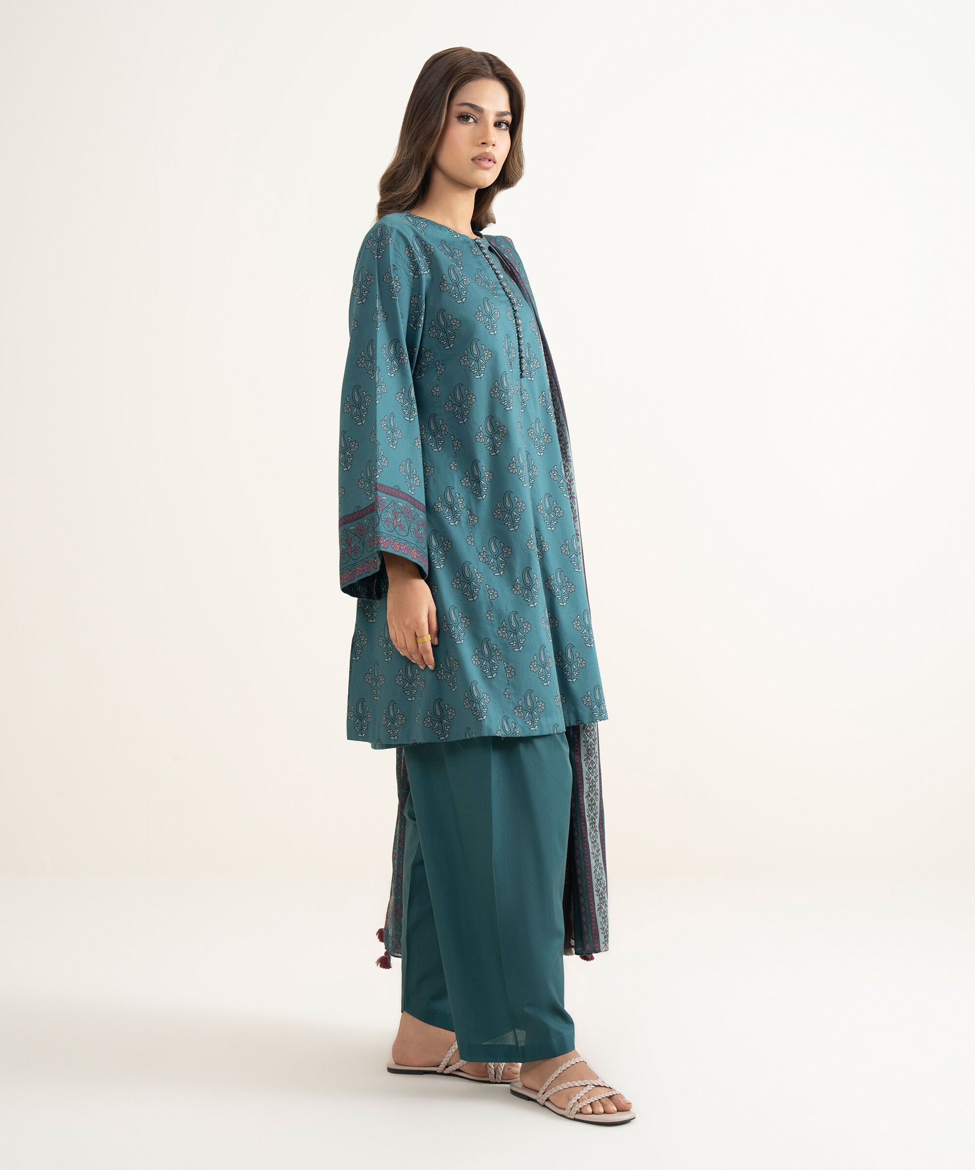Unstitched 3 Pc Lawn PDDS26V145TS