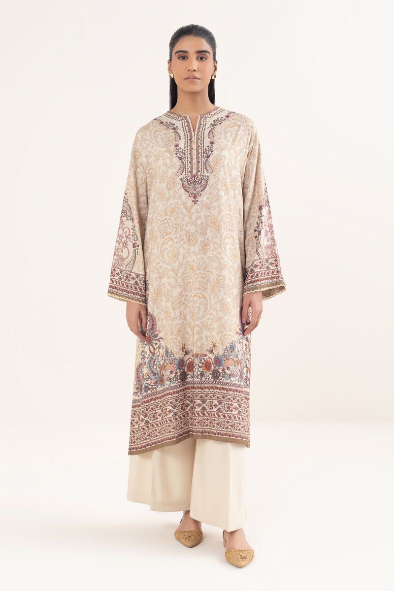 Printed Viscose Linen Shirt