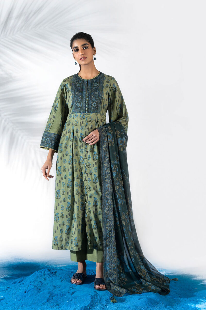 3 Piece Printed Lawn Suit