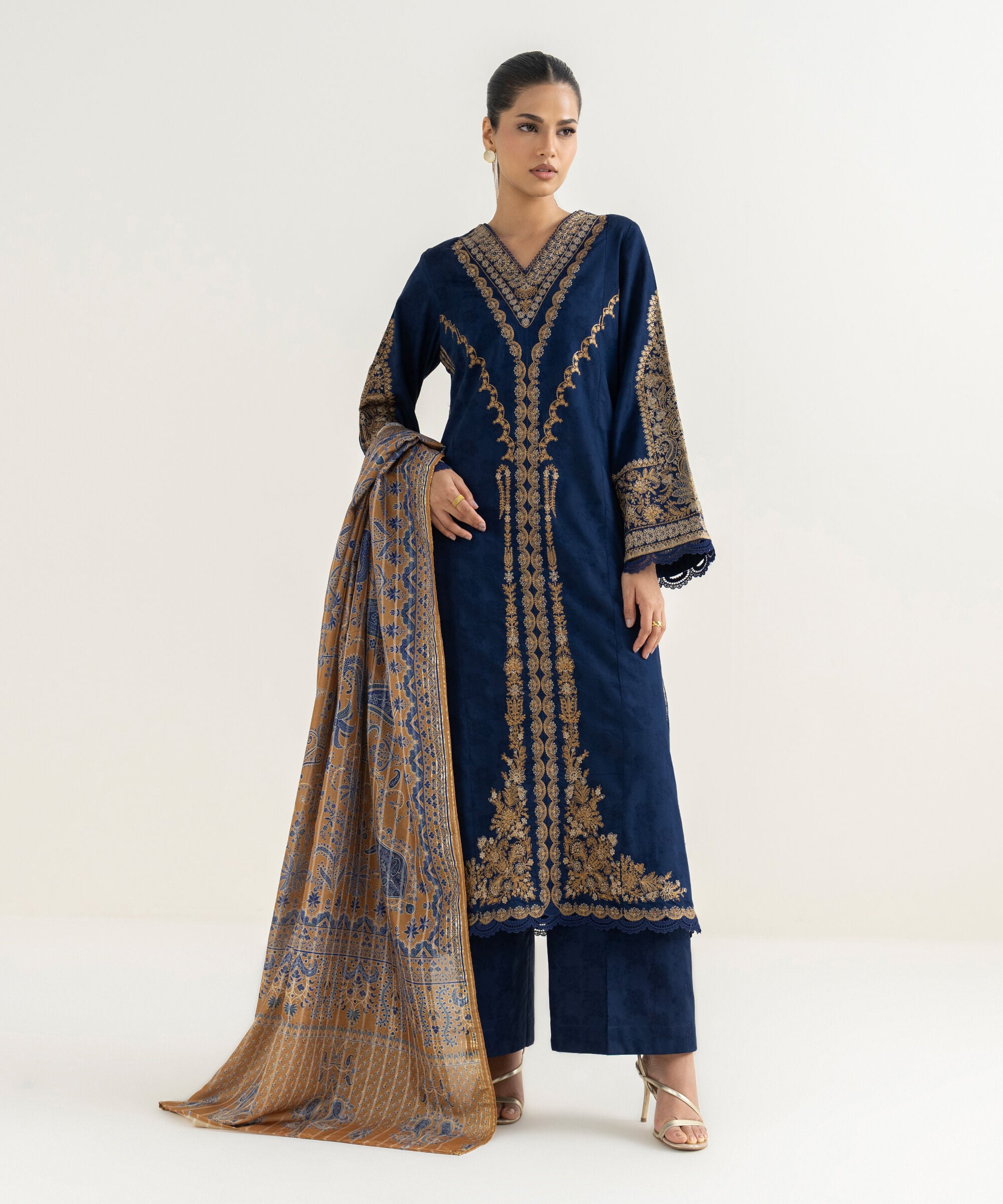 Printed Dupatta 3PRST25V323D