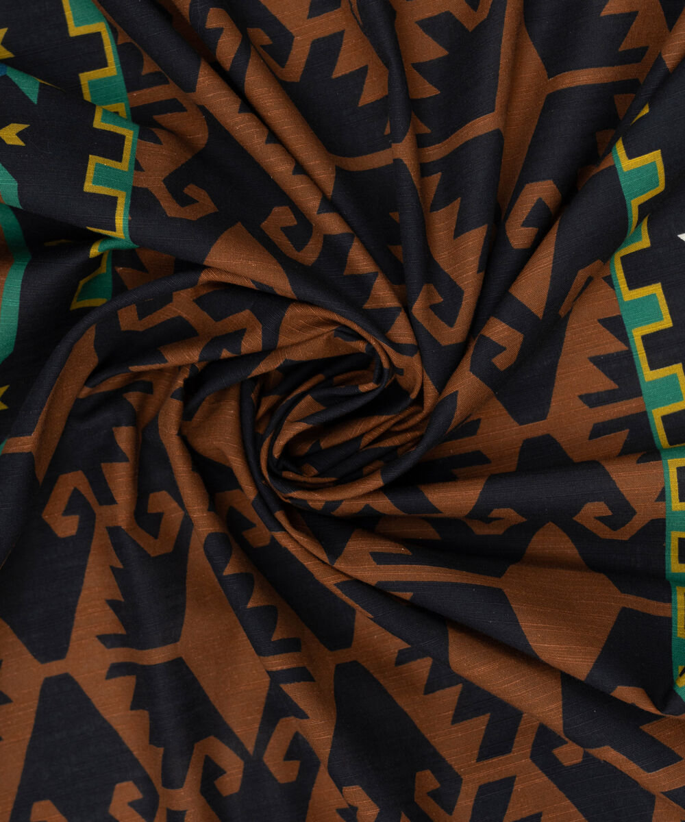 Printed Khaddar Multi Dupatta