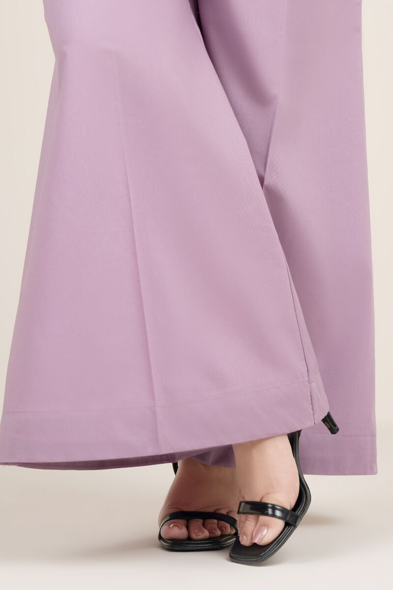 Solid Cambric Flared Pants