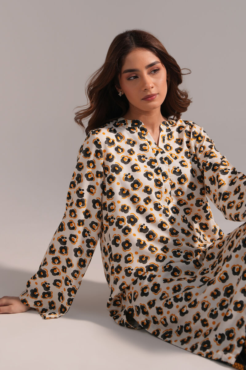 Printed Arabic Lawn Shirt