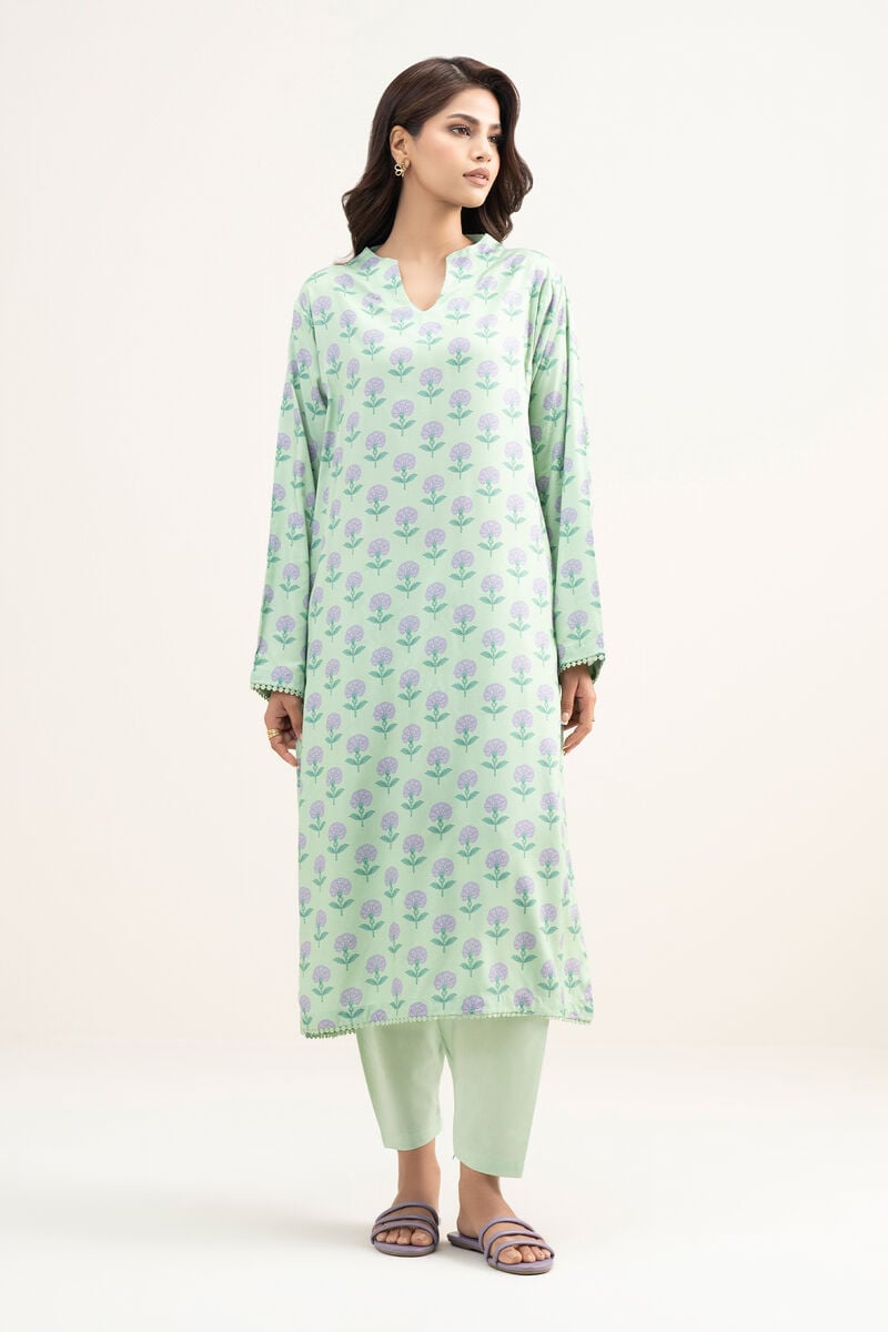 Printed Arabic Lawn Shirt